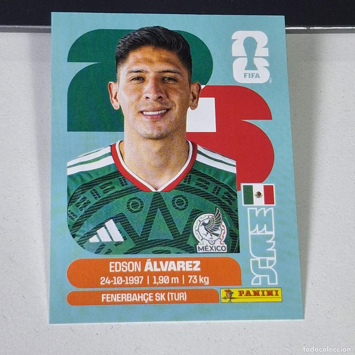Cartes &agrave; collectionner de Football: B2 MEX10 EDSON &Aacute;LVAREZ 10 M&Eacute;XICO MUNDIAL FIFA WORLD CUP 2026 STICKER PANINI