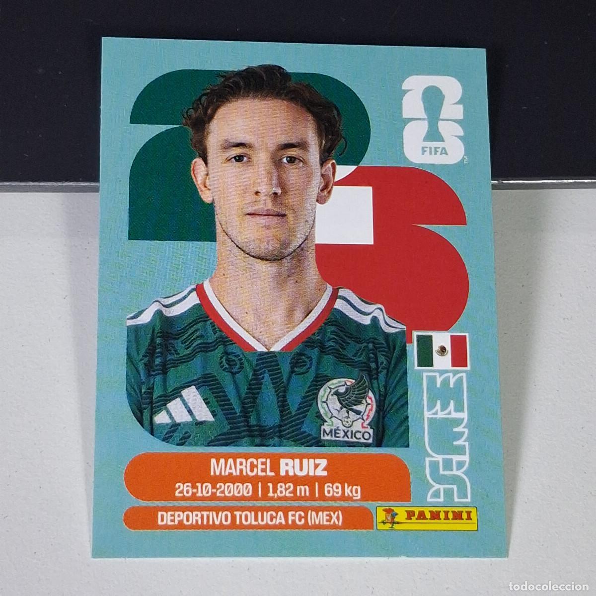 Cromos de F&uacute;tbol: B2 MEX12 MARCEL RUIZ 12 M&Eacute;XICO MUNDIAL FIFA WORLD CUP 2026 STICKER PANINI