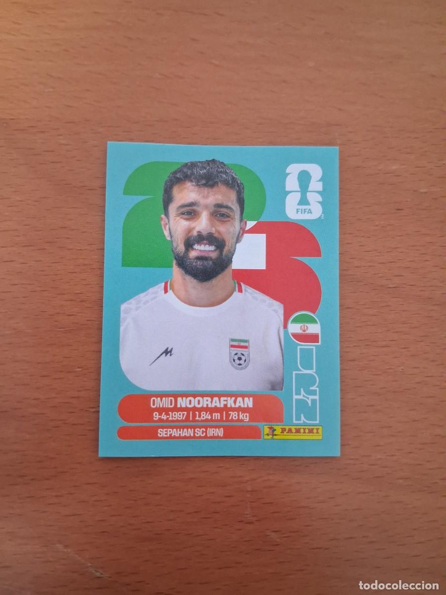 Cromos de F&uacute;tbol: Fifa World Cup 26 Mundial 2026 IRN 14 Iran Omid Noorafkan