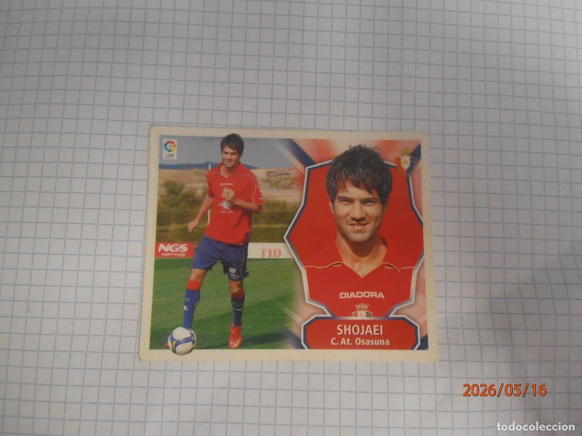Cromos de F&uacute;tbol: Shojaei - At. Osasuna - Este08-09- Ultimos fichajes 20