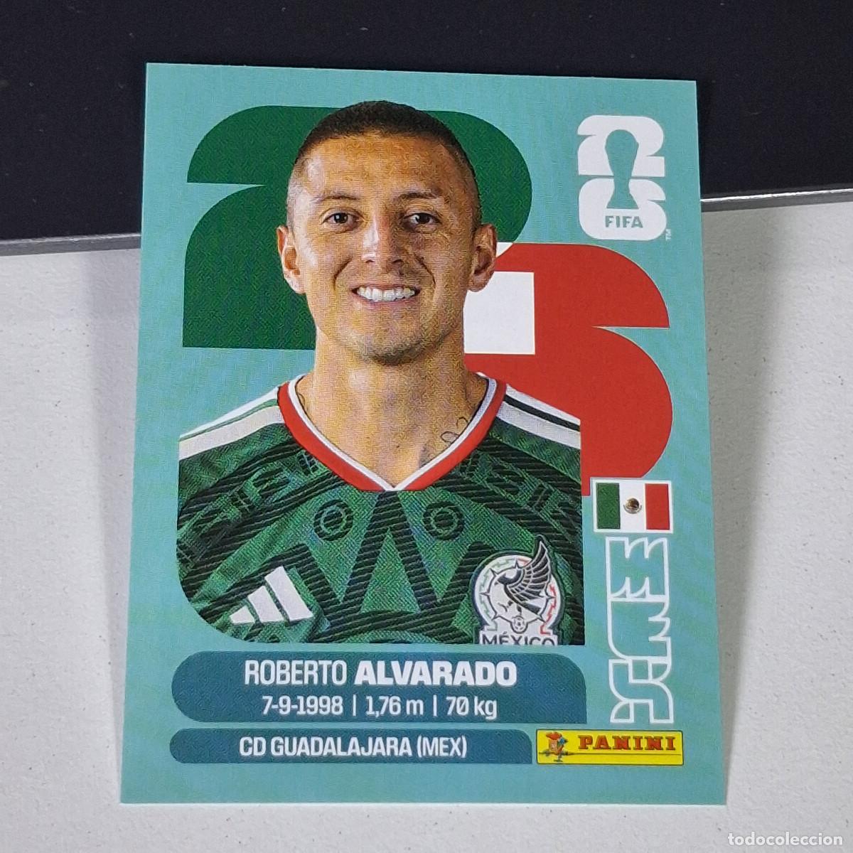 Cromos de F&uacute;tbol: B2 MEX19 ROBERTO ALVARADO 19 M&Eacute;XICO MUNDIAL FIFA WORLD CUP 2026 STICKER PANINI