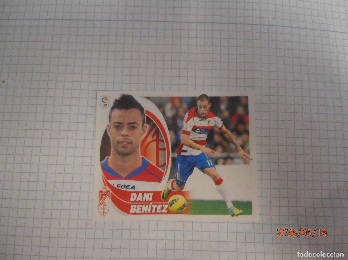 Cromos de F&uacute;tbol: Dani Ben&iacute;tez - Granada - n. 14 - Este 2012-13