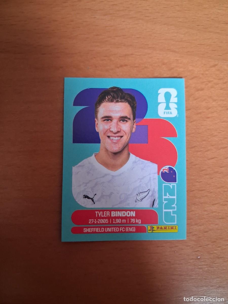 Cromos de F&uacute;tbol: Fifa World Cup 26 Mundial 2026 NZL 7 Nueva Zelanda Tyler Bindon
