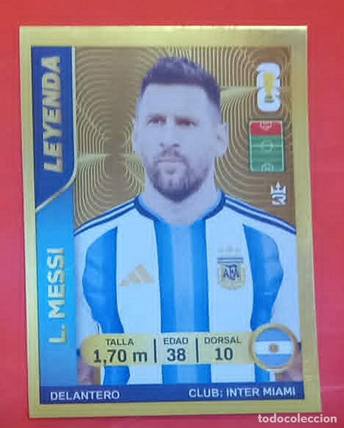 Cromos de F&uacute;tbol: MESSI - Cromo Sticker - Album Mundial 2026 - Peru, 3Reyes