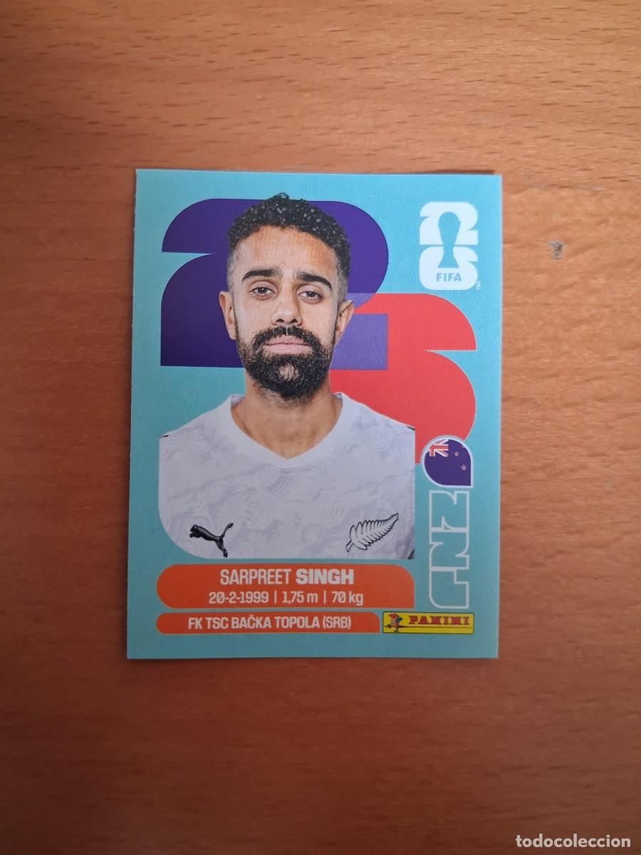 Cromos de F&uacute;tbol: Fifa World Cup 26 Mundial 2026 NZL 11 Nueva Zelanda Sarpreet Singh