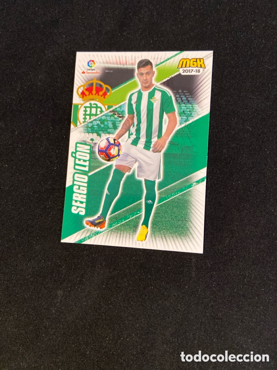 Cromos de F&uacute;tbol: SERGIO LEON 125 (BETIS) MEGA