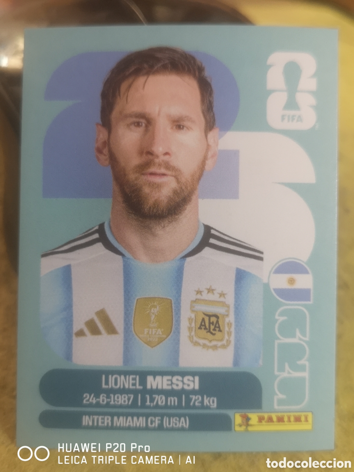 Cromos de Futebol: FIFA WORLD CUP MUNDIAL 2026 MESSI ARG 17