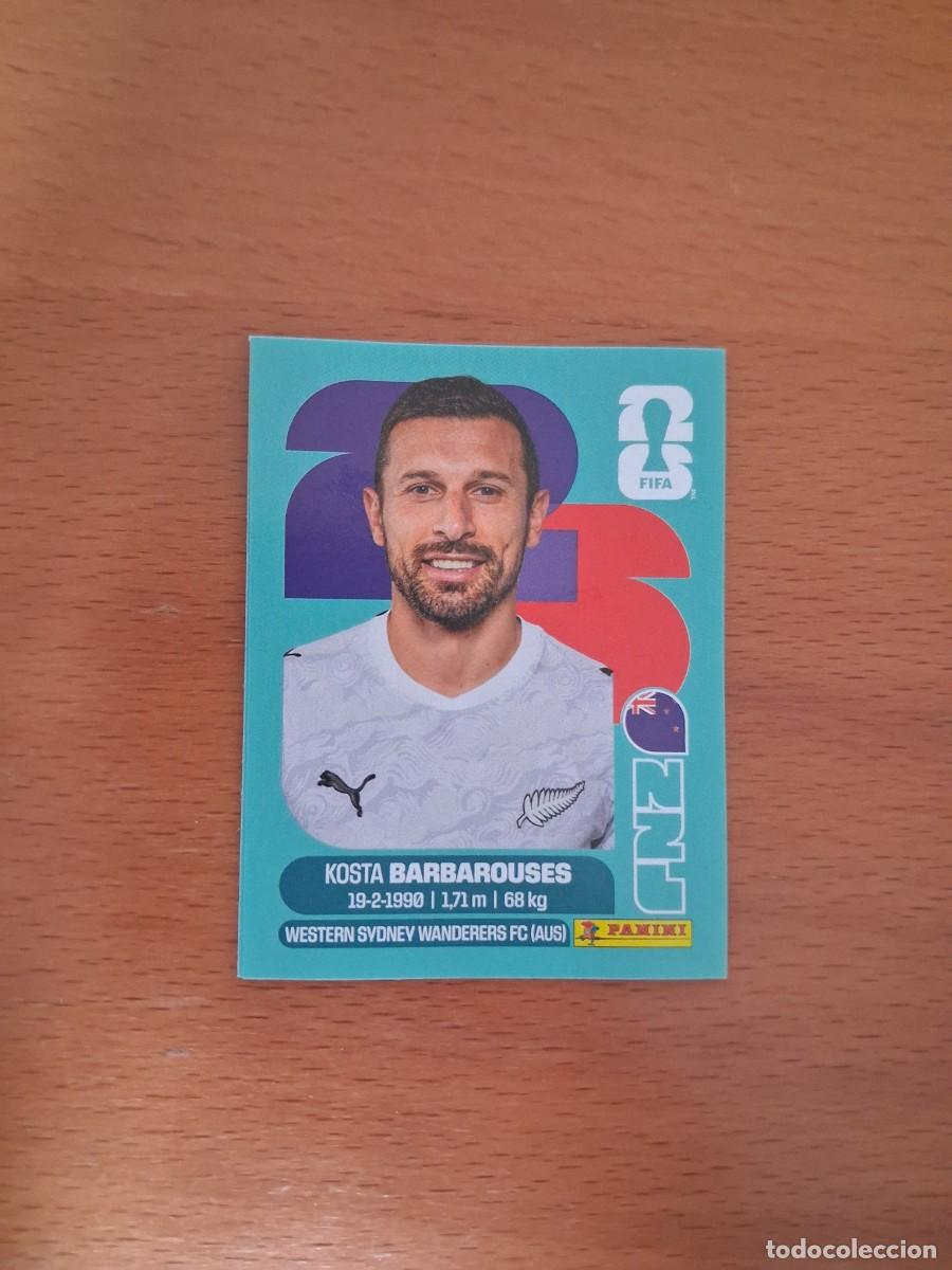 Cromos de Futebol: Fifa World Cup 26 Mundial 2026 NZL 20 Nueva Zelanda Kosta Barbarouses