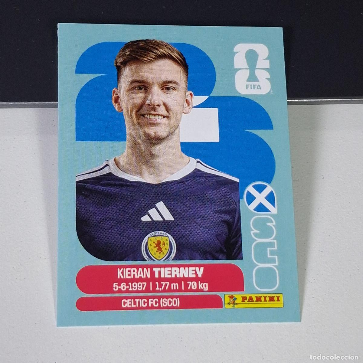 Cromos de F&uacute;tbol: B2 SCO 4 SCO4 KIERAN TIERNEY ESCOCIA SCOTLAND SCO MUNDIAL FIFA WORLD CUP 2026 STICKER PANINI
