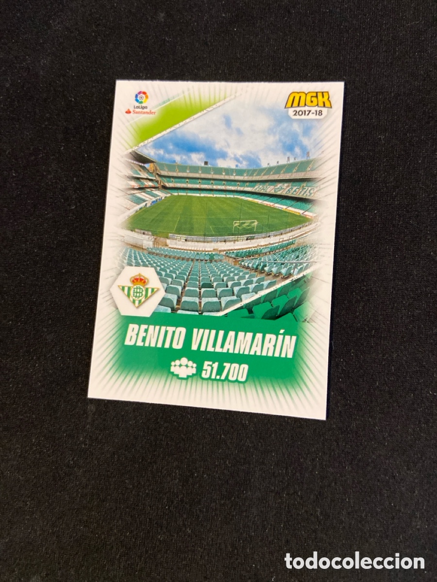 Cromos de F&uacute;tbol: BENITO VILLAMARIN 130 (BETIS)