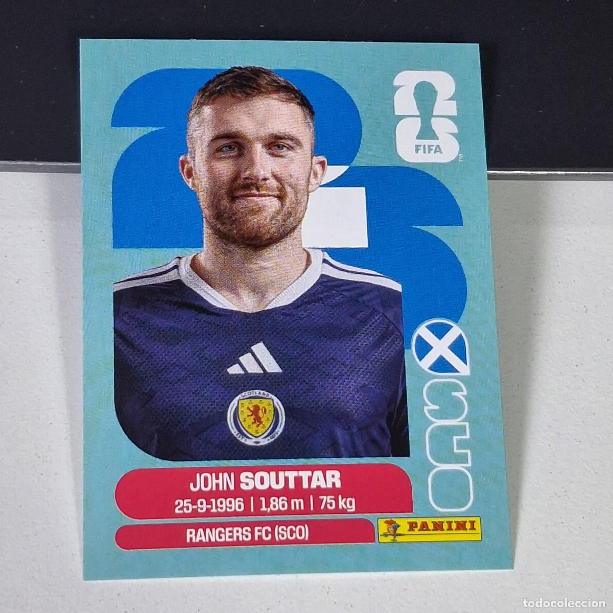 Cromos de F&uacute;tbol: B2 SCO8 JOHN SOUTTAR 8 ESCOCIA SCOTLAND SCO MUNDIAL FIFA WORLD CUP 2026 STICKER PANINI