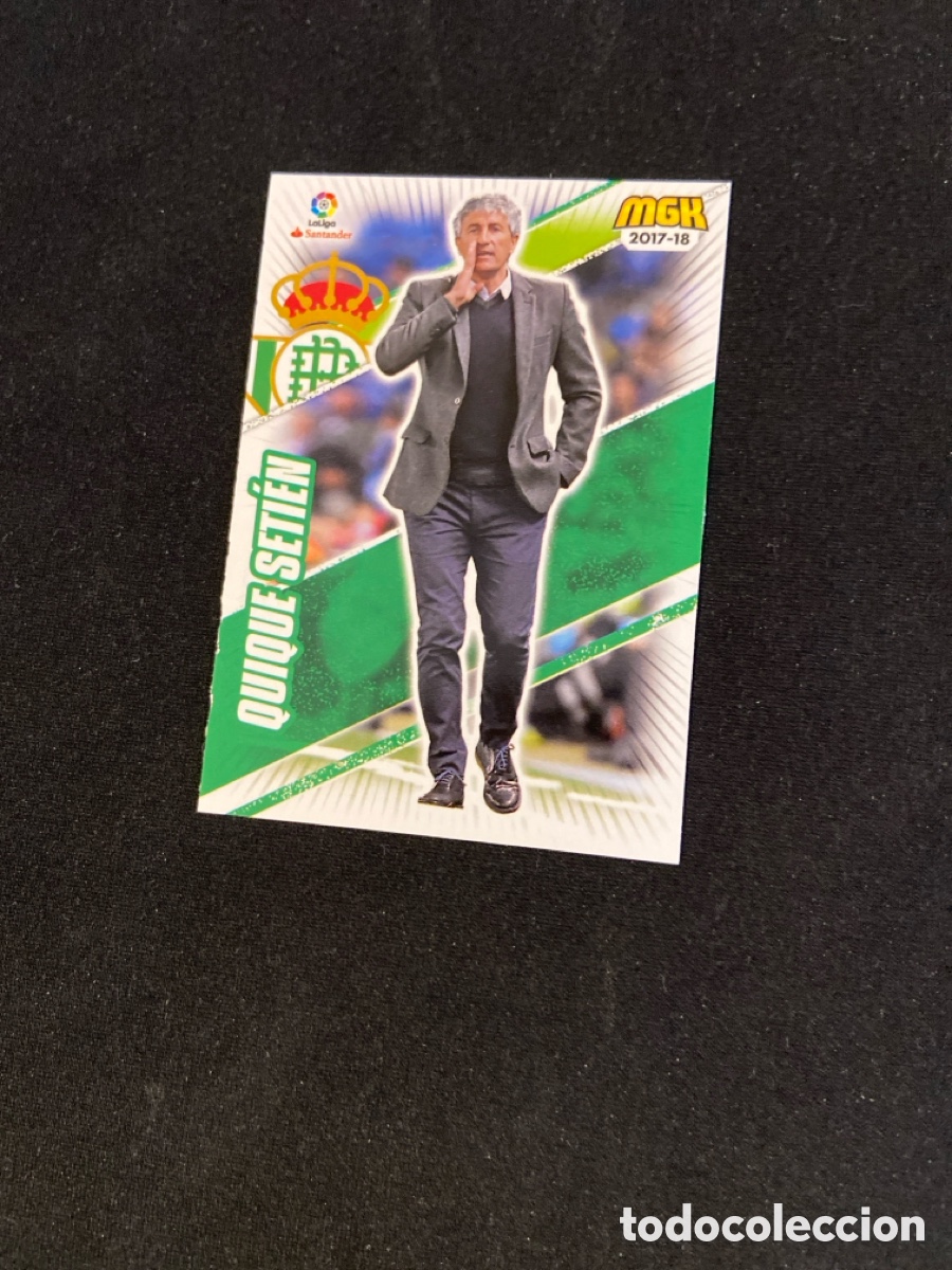 Cromos de F&uacute;tbol: QUIQUE SETIEN 131 (BETIS) MEGA