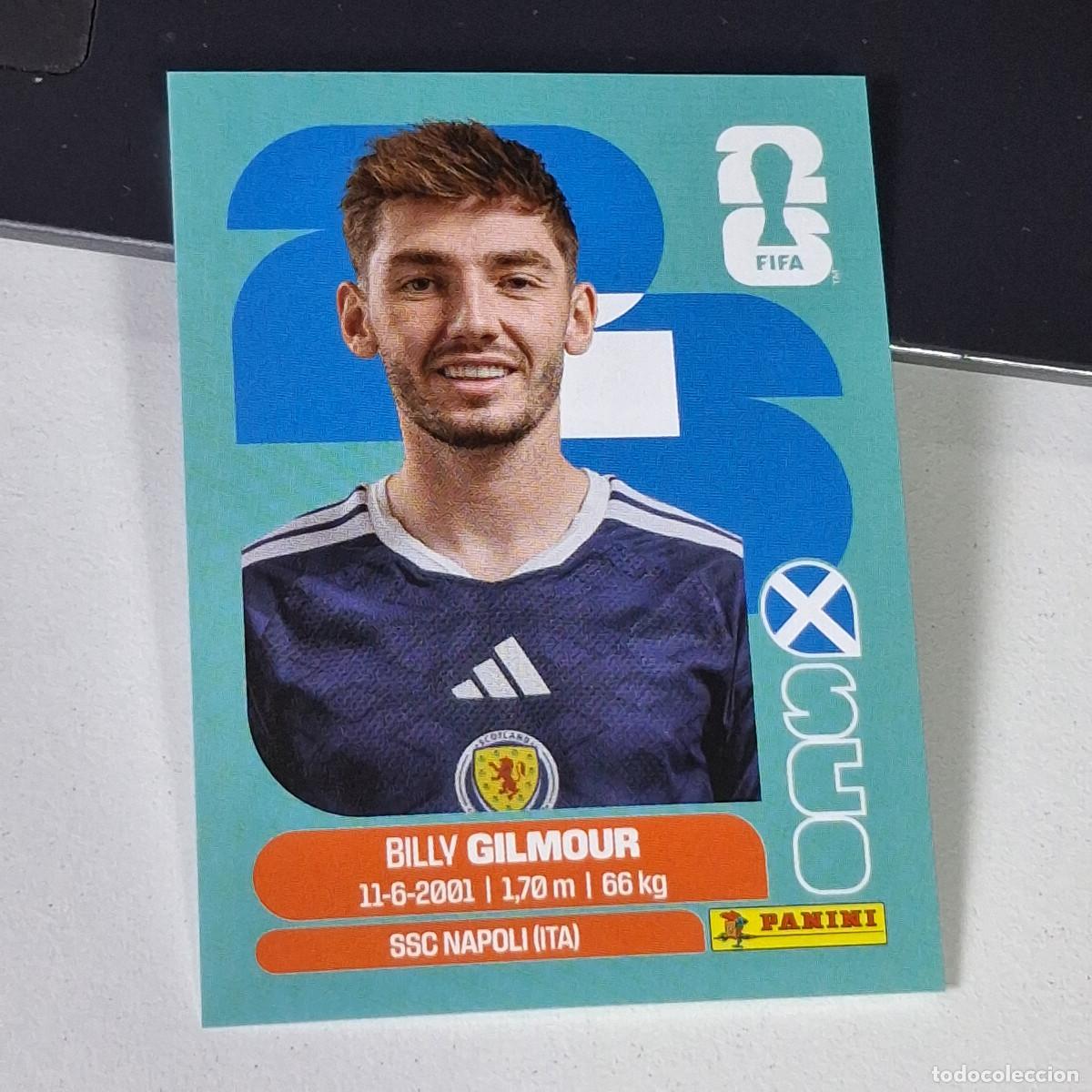 Cromos de F&uacute;tbol: B2 SCO 12 SCO12 BILLY GILMOUR ESCOCIA SCOTLAND SCO MUNDIAL FIFA WORLD CUP 2026 STICKER PANINI