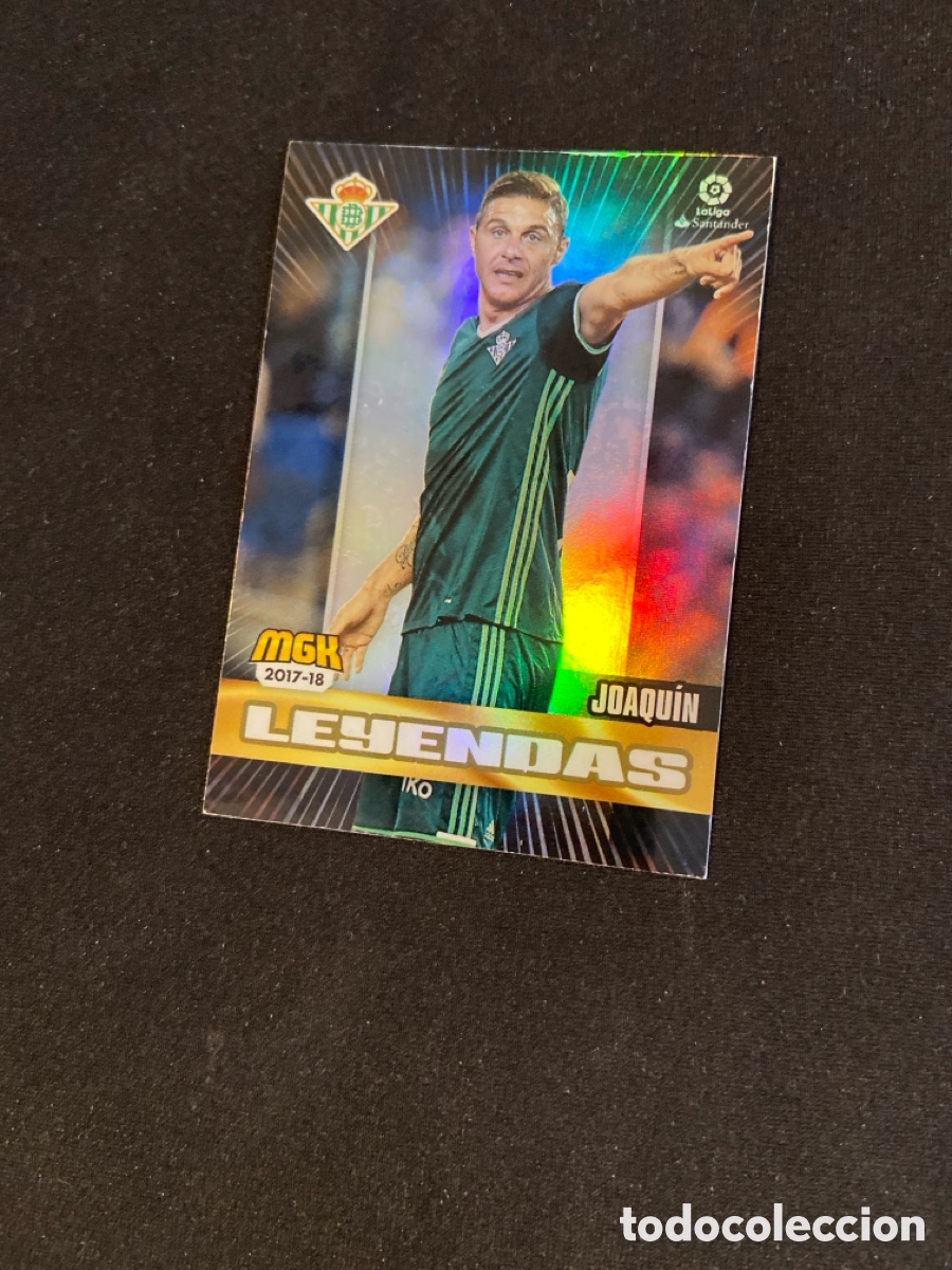 Cromos de F&uacute;tbol: JOAQUIN 132 LEYENDAS (BETIS)