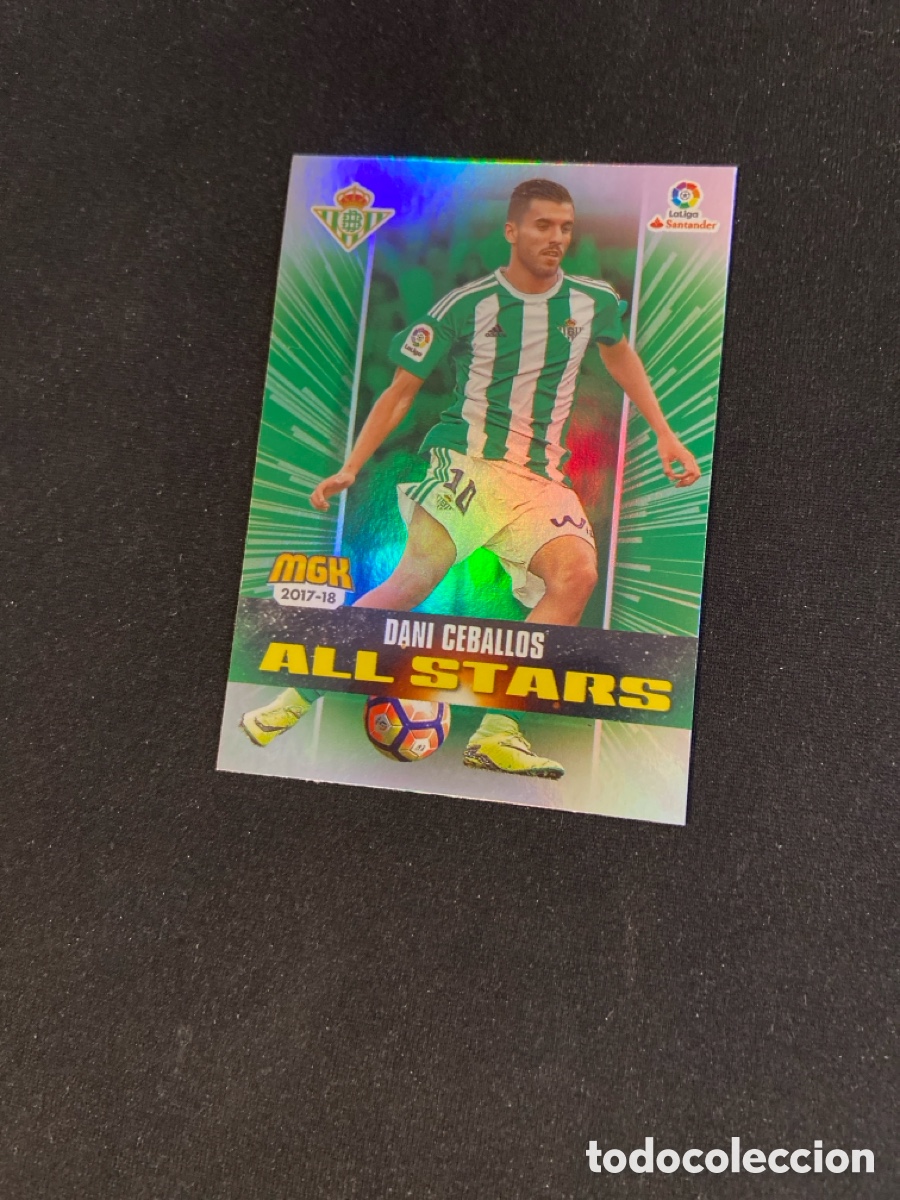 Cromos de F&uacute;tbol: DANI CEBALLOS 134 ALL STARS (BETIS) MEGA