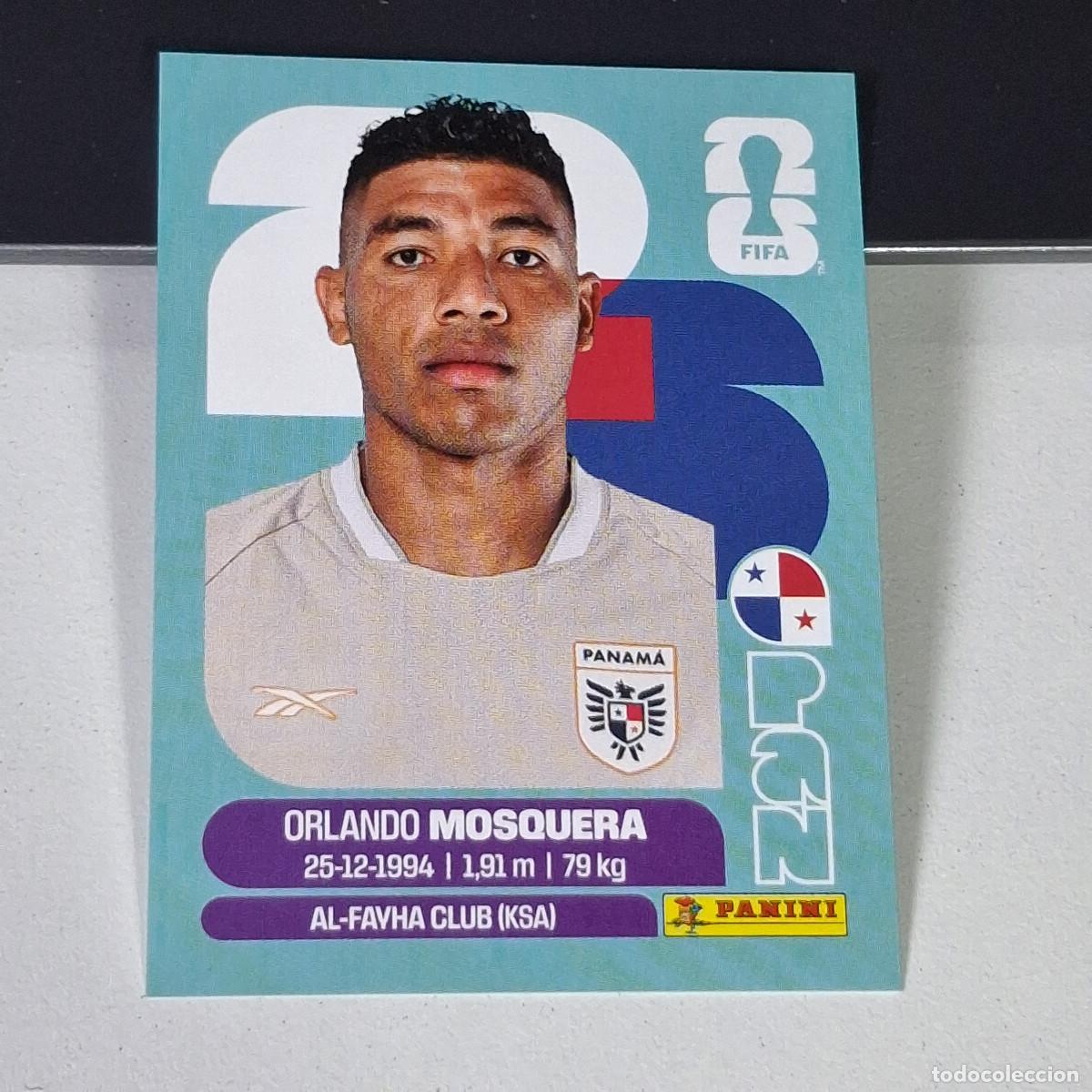 Cromos de F&uacute;tbol: B2 PAN2 ORLANDO MOSQUERA 2 PANAM&Aacute; PAN MUNDIAL FIFA WORLD CUP 2026 STICKER PANINI