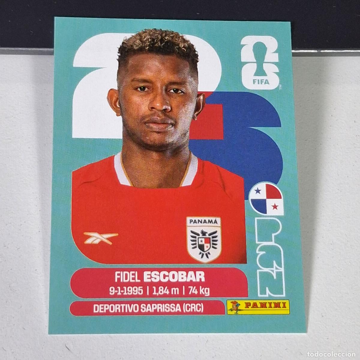Cromos de F&uacute;tbol: B2 PAN4 FIDEL ESCOBAR 4 PANAM&Aacute; PAN MUNDIAL FIFA WORLD CUP 2026 STICKER PANINI