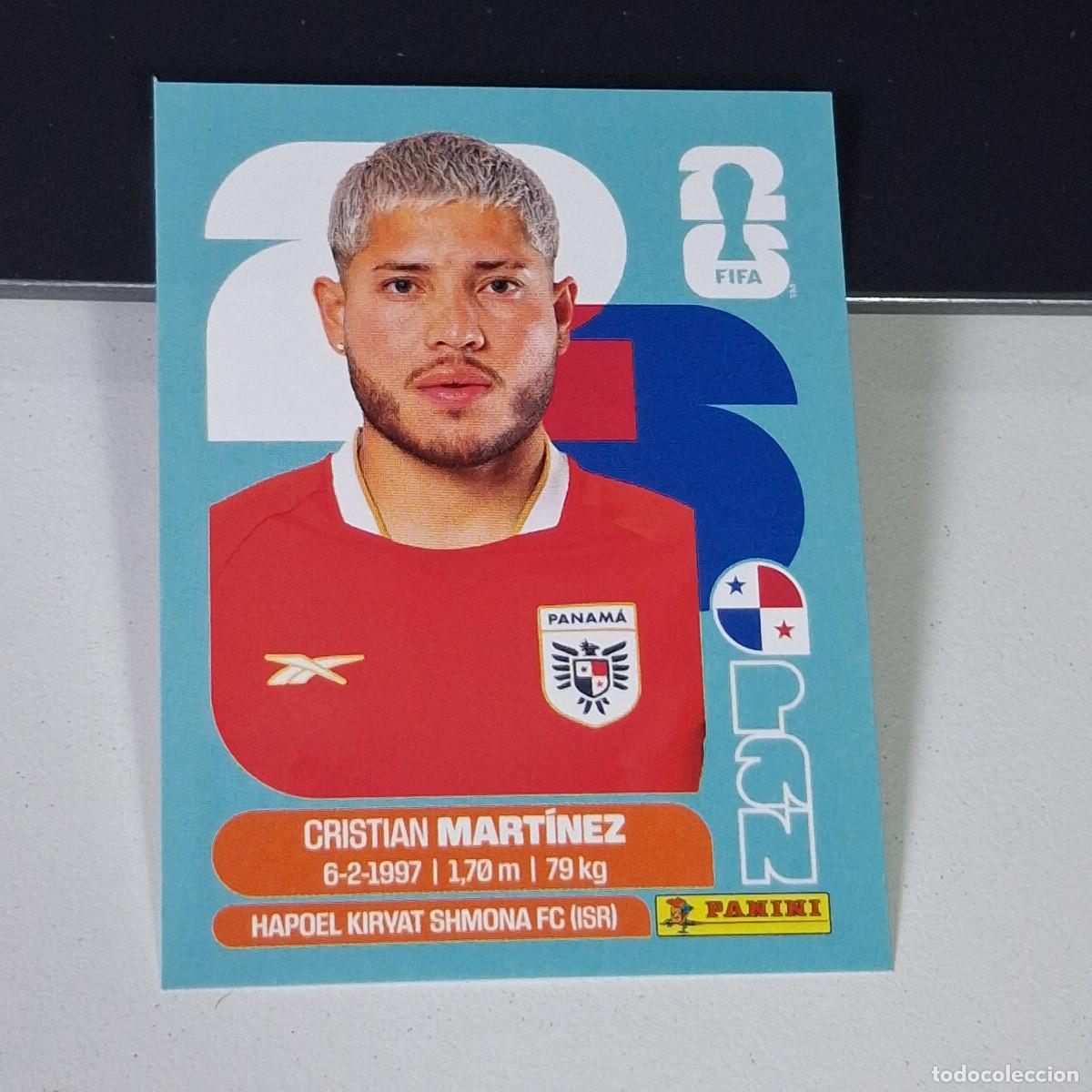 Cartes &agrave; collectionner de Football: B2 PAN10 CRISTIAN MART&Iacute;NEZ 10 PANAM&Aacute; PAN MUND PANAM&Aacute; PAN MUNDIAL FIFA WORLD CUP 2026 STICKER PANINI