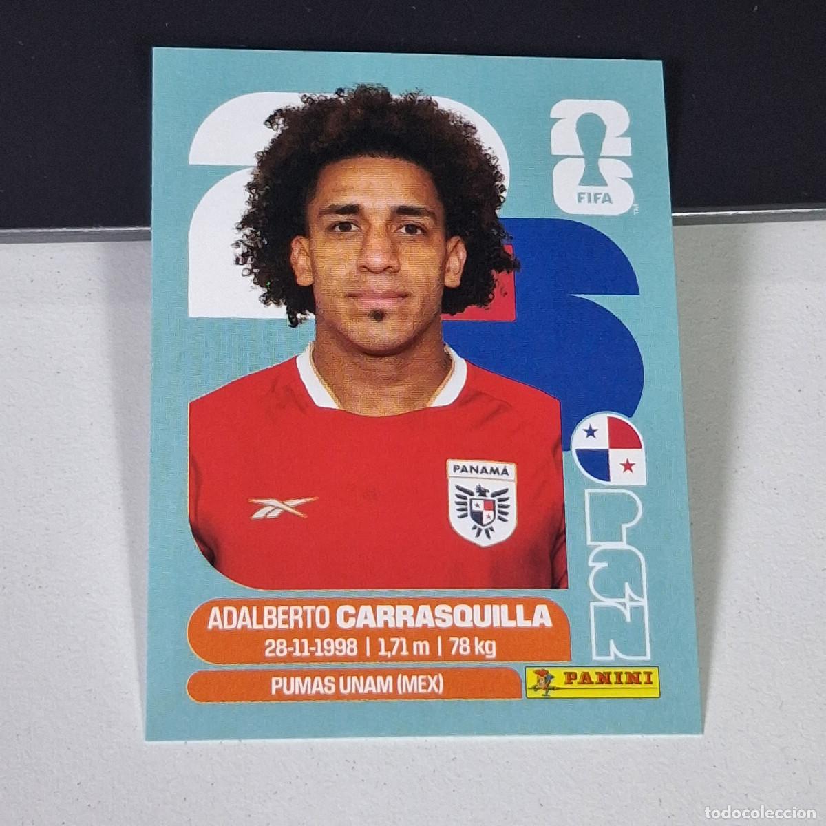 Figurine di Calcio: B2 PAN12 ADALBERTO CARRASQUIL 2 PAN MUND PANAM&Aacute; PAN MUNDIAL FIFA WORLD CUP 2026 STICKER PANINI