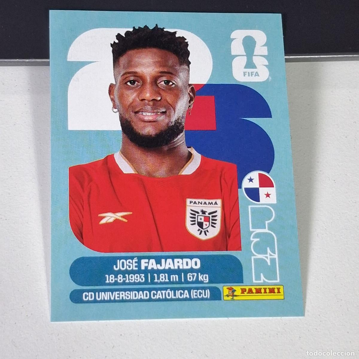 Cromos de F&uacute;tbol: B2 PAN17 JOS&Eacute; FAJARDO 17 PANAM&Aacute; PAN MUNDIAL FIFA WORLD CUP 2026 STICKER PANINI