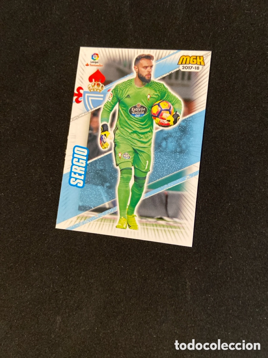 Cromos de Futebol: SERGIO 137 (CELTA) PANINI MEGACRACKS 2017-2018 17 18 CROMO CARTA M-2