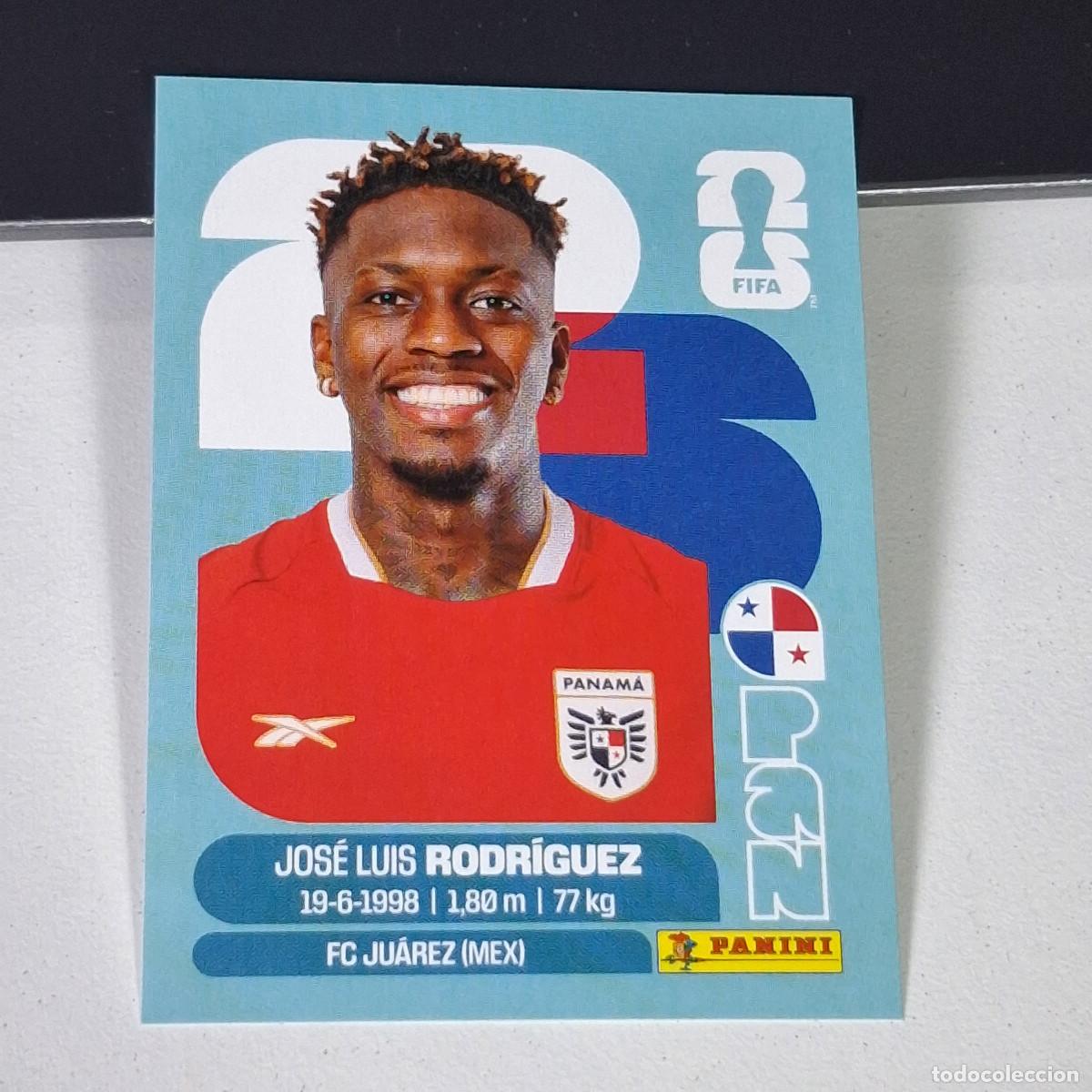 Cromos de F&uacute;tbol: B2 PAN19 JOS&Eacute; LUIS RODR&Iacute;GUEZ 19 PANAM&Aacute; PAN MUNDIAL FIFA WORLD CUP 2026 STICKER PANINI