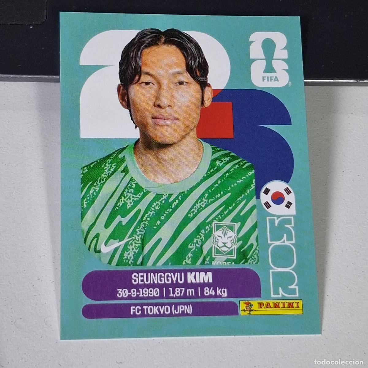 Cromos de F&uacute;tbol: B2 KOR3 SEUNG-GYU KIM 3 SEUNGGYU COREA DEL SUR KOR MUNDIAL FIFA WORLD CUP 2026 STICKER PANINI