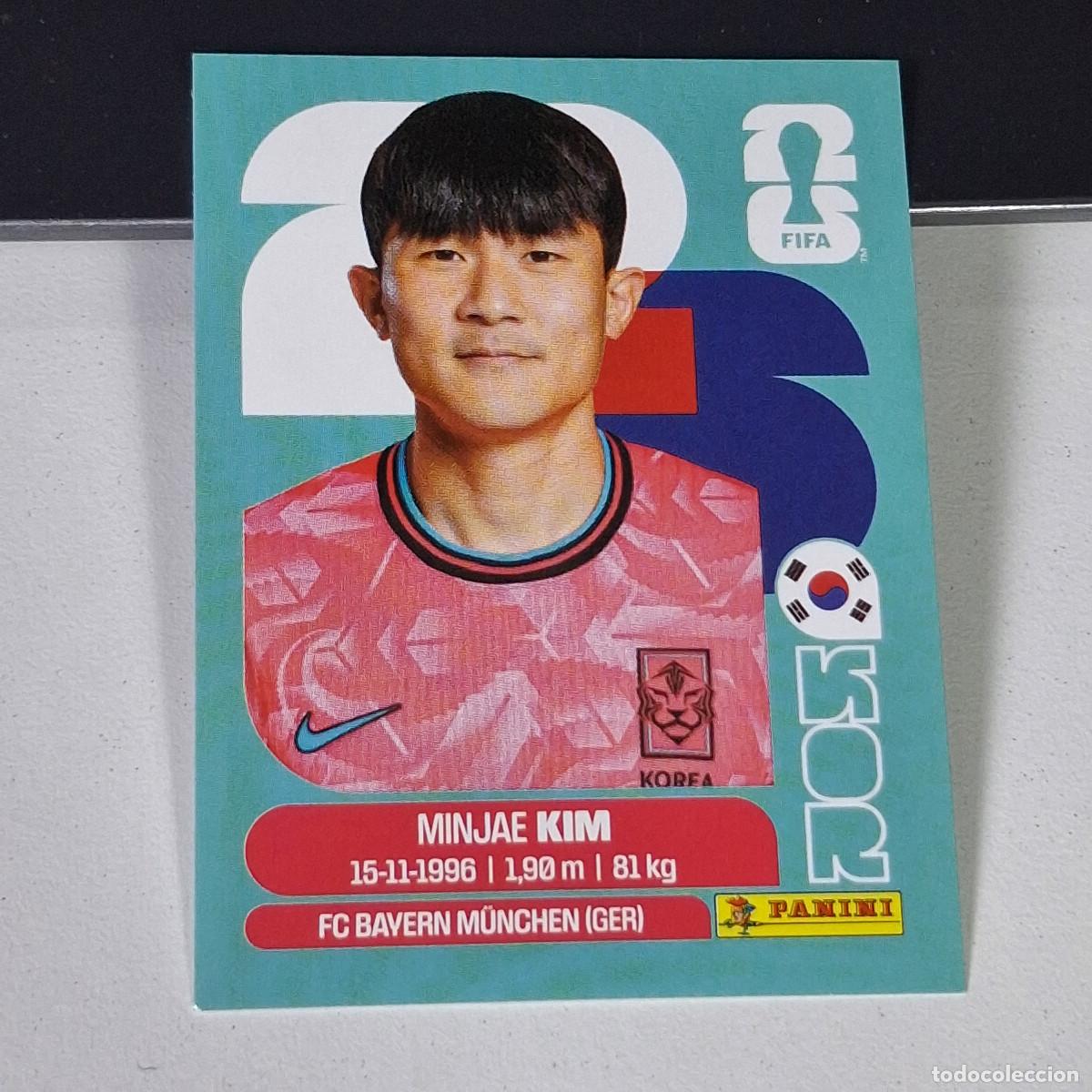Cromos de F&uacute;tbol: B2 KOR 4 KOR4 MINJAE KIM KOREA COREA DEL SUR KOR MUNDIAL FIFA WORLD CUP 2026 STICKER PANINI