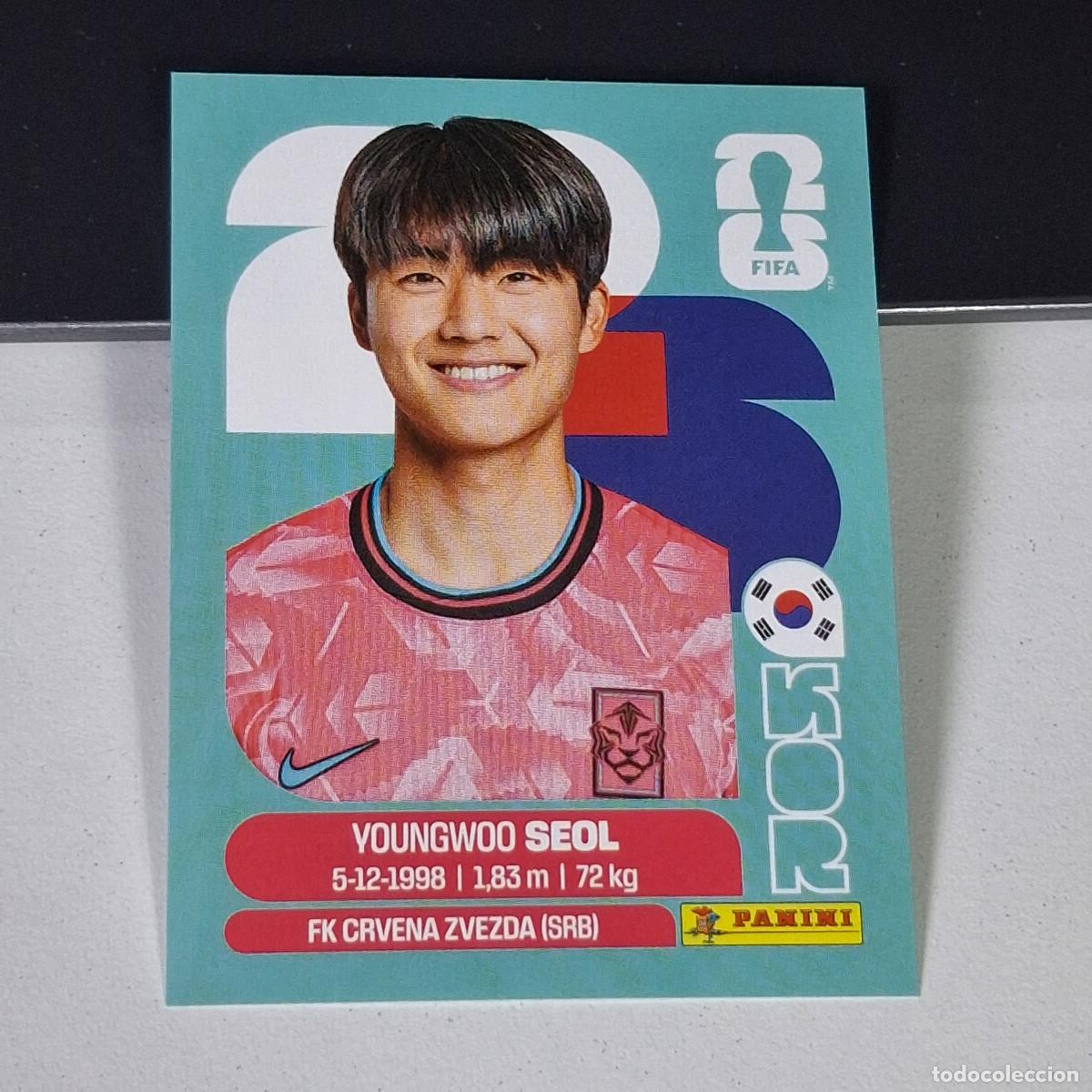 Cromos de F&uacute;tbol: B2 KOR6 YOUNG-WOO SEOL 6 YUMIN KOREA COREA DEL SUR KOR MUNDIAL FIFA WORLD CUP 2026 STICKER PANINI