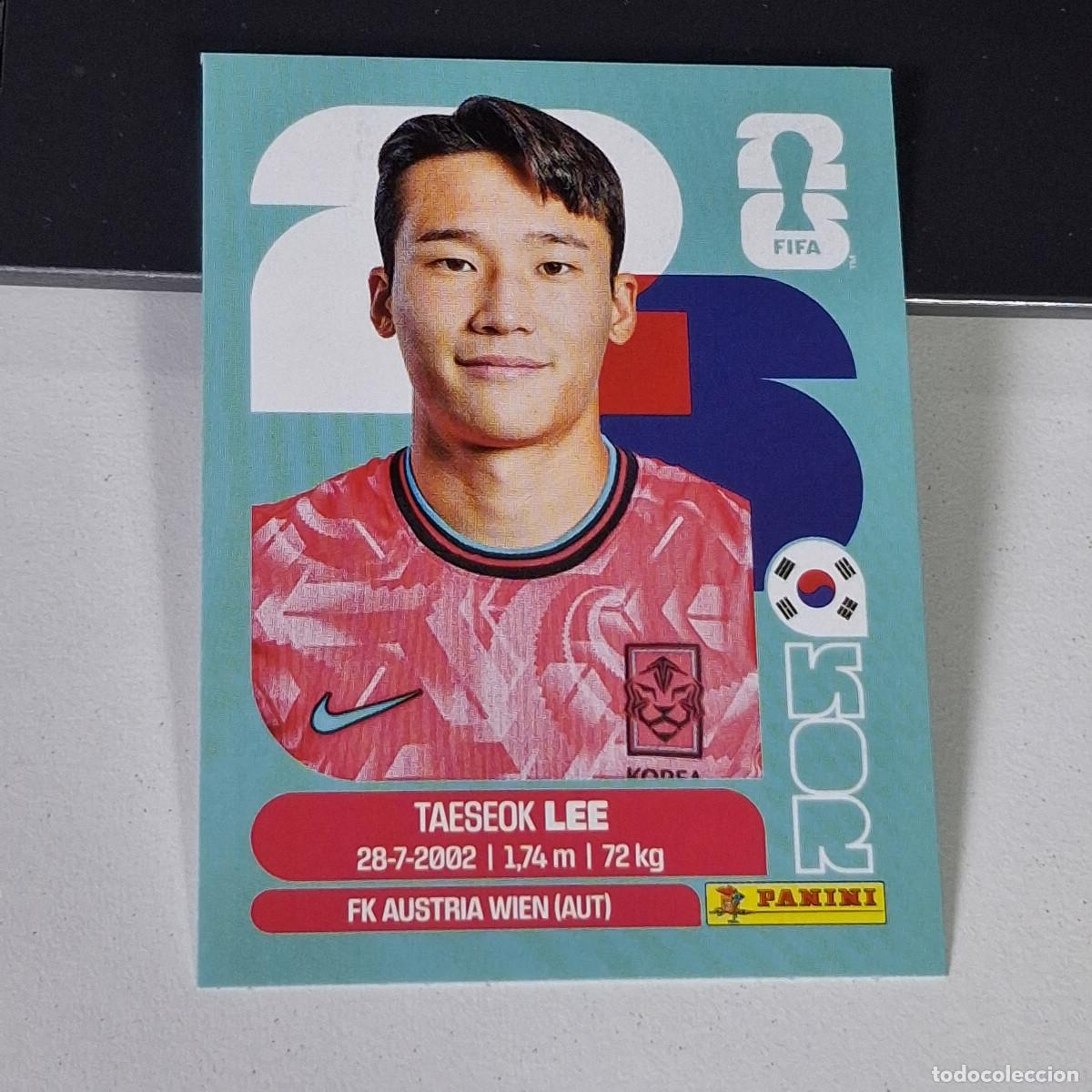 Cromos de F&uacute;tbol: B2 KOR 8 KOR8 TAESEOK LEE KOREA COREA DEL SUR KOR MUNDIAL FIFA WORLD CUP 2026 STICKER PANINI