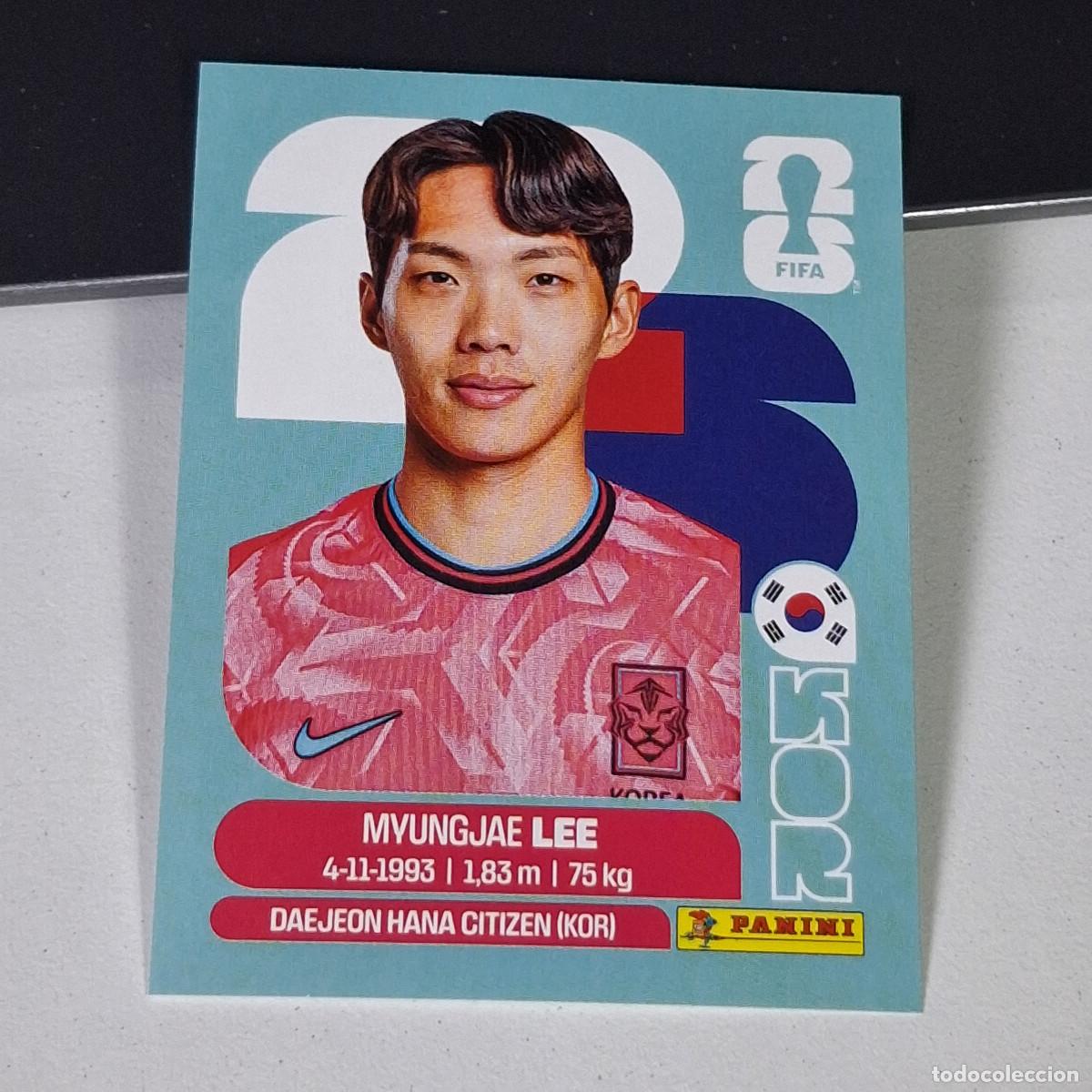 Cromos de F&uacute;tbol: B2 KOR9 MYUNG-JAE LEE 9 KOREA COREA DEL SUR KOR MUNDIAL FIFA WORLD CUP 2026 STICKER PANINI