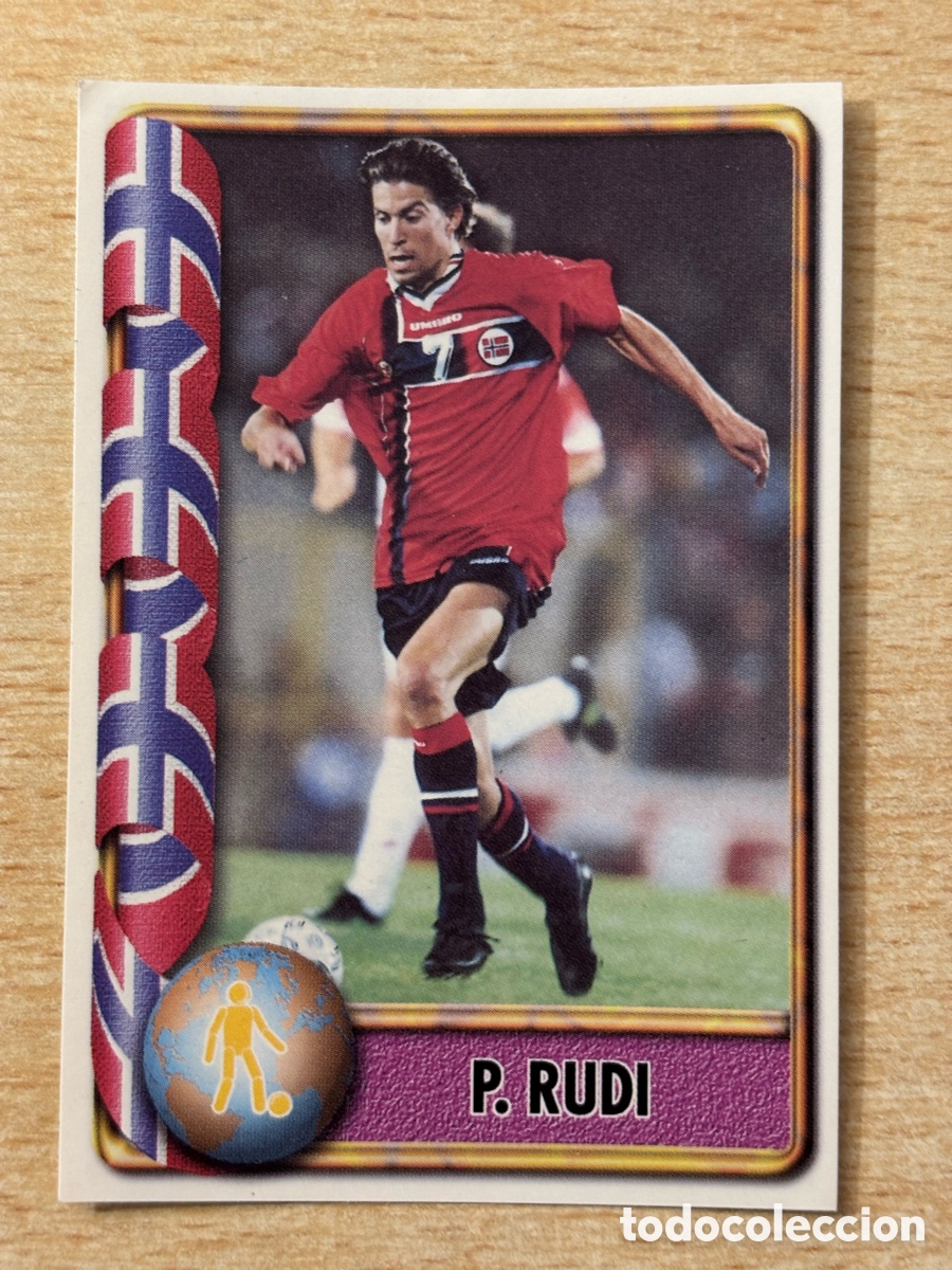 Cromos de F&uacute;tbol: # 418 Rudi Noruega Mundial Francia 98 Ediciones Estadio
