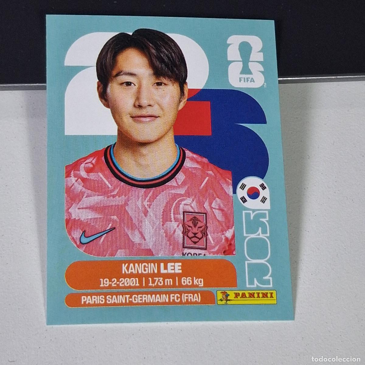 Cromos de Futebol: B2 KOR12 KANG-IN LEE 12 KOREA COREA DEL SUR KOR MUNDIAL FIFA WORLD CUP 2026 STICKER PANINI