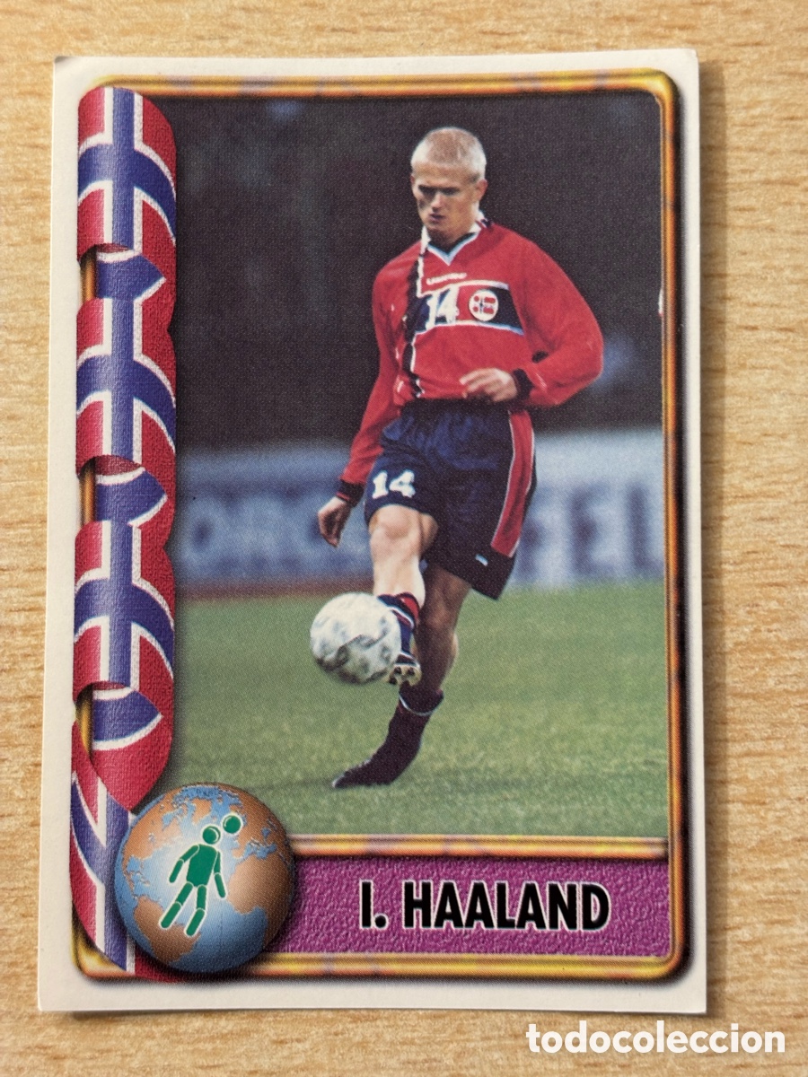 Cromos de F&uacute;tbol: # 415 Haakand Noruega Mundial Francia 98 Ediciones Estadio
