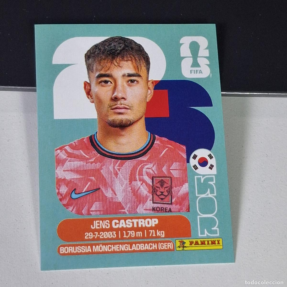 Cromos de F&uacute;tbol: B2 KOR15 JENS CASTROP 15 COREA DEL SUR KOR MUNDIAL FIFA WORLD CUP 2026 STICKER PANINI