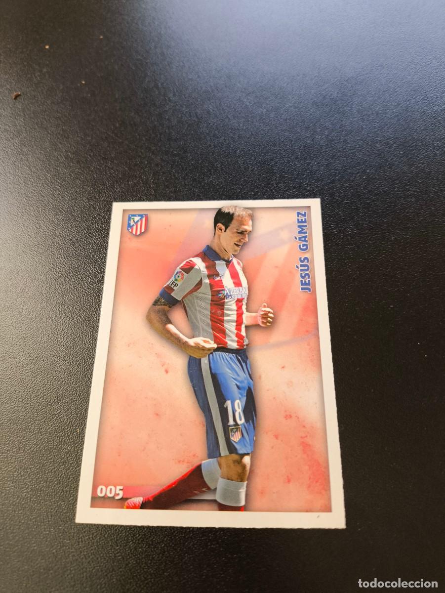 Figurine di Calcio: 5 Jes&uacute;s G&aacute;mez ALTA ATLETICO DE MADRID MUNDICROMO LIGA 2014 2015 14 15 NO PANINI ESTE