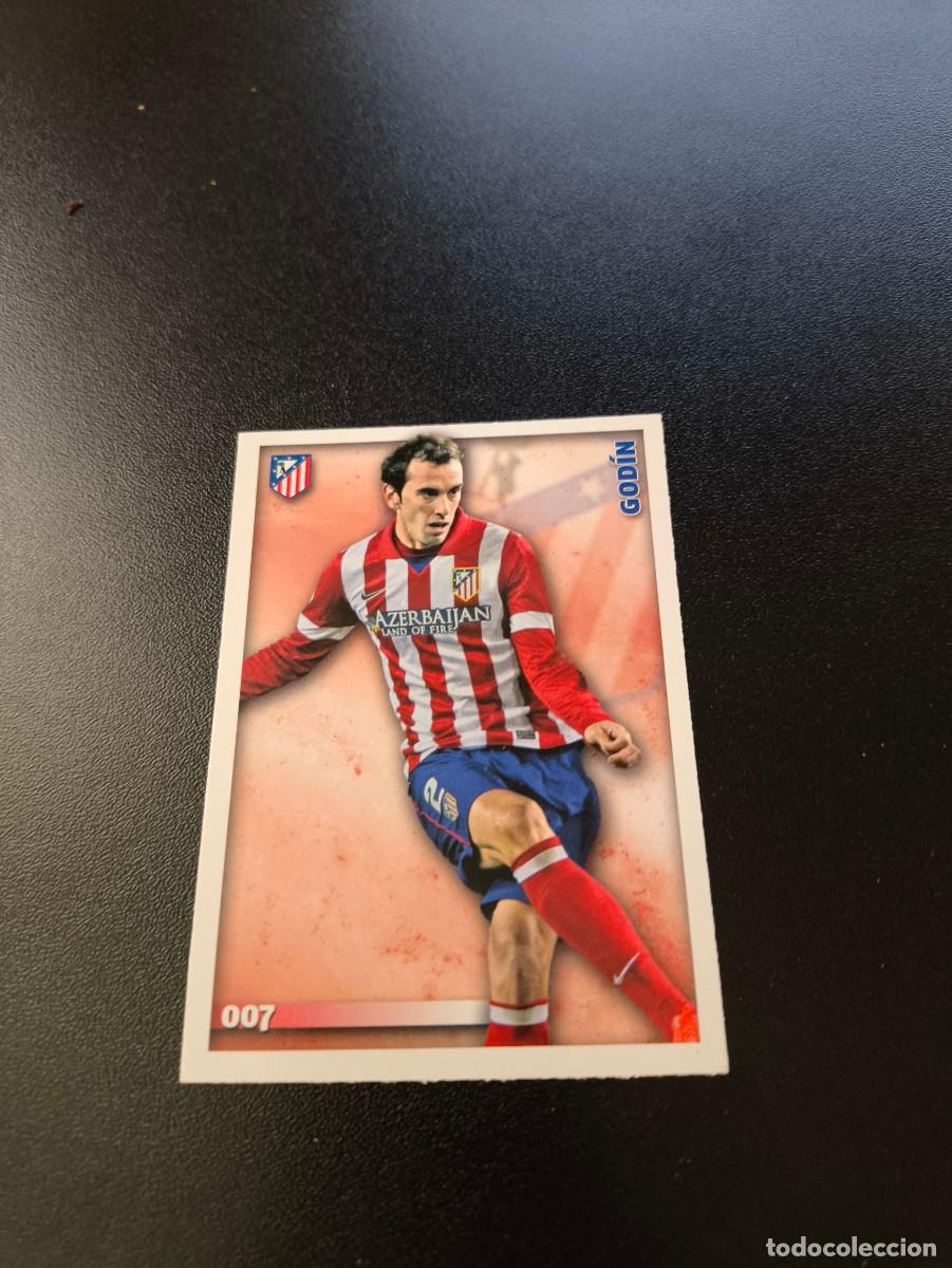Cromos de F&uacute;tbol: 7 God&iacute;n ATLETICO DE MADRID MUNDICROMO LIGA 2014 2015 14 15 NO PANINI ESTE