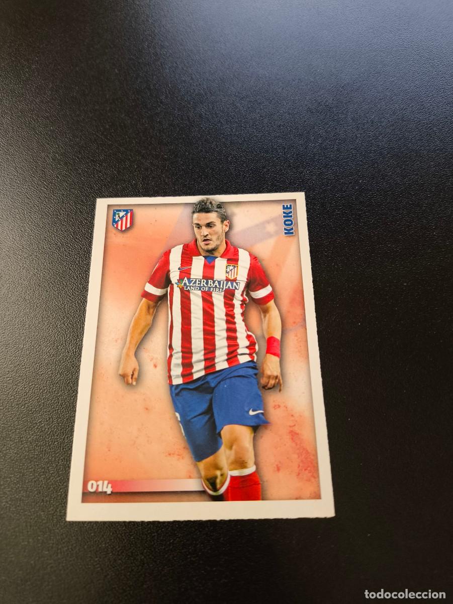 Cromos de F&uacute;tbol: 14 Koke ATLETICO DE MADRID MUNDICROMO LIGA 2014 2015 14 15 NO PANINI ESTE