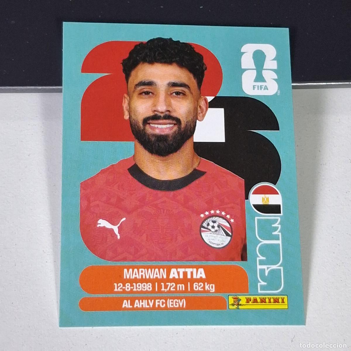 Cromos de Futebol: B2 EGY10 MARWAN ATTIA 10 EGYPTO EGYPT EGY MUNDIAL FIFA WORLD CUP 2026 STICKER PANINI
