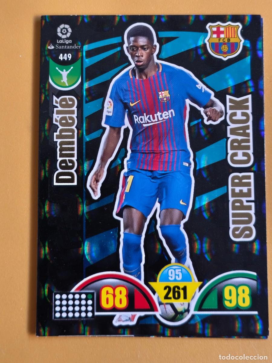 Cromos de f&uacute;tbol: dembele, 2017 18 super crack - Foto 1