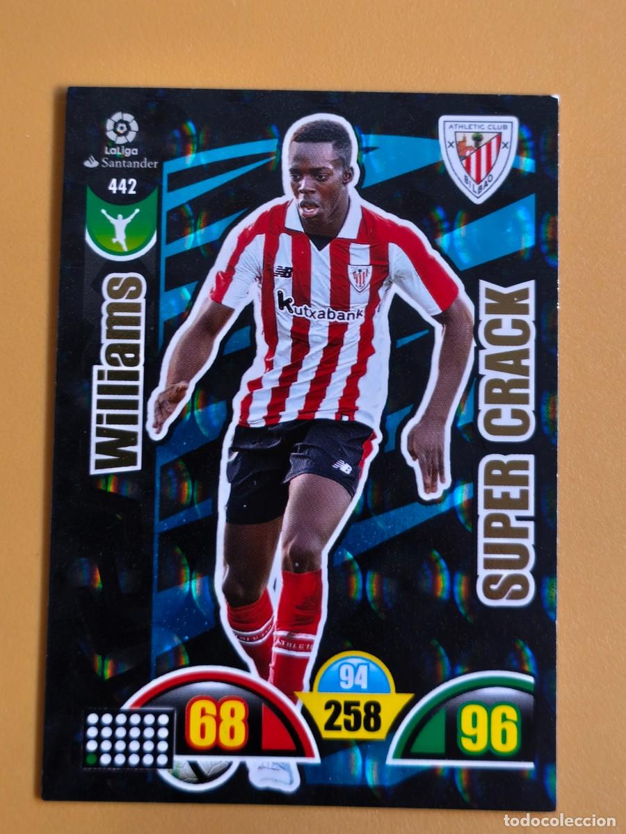 Cromos de F&uacute;tbol: williams, 2017 18 super crack