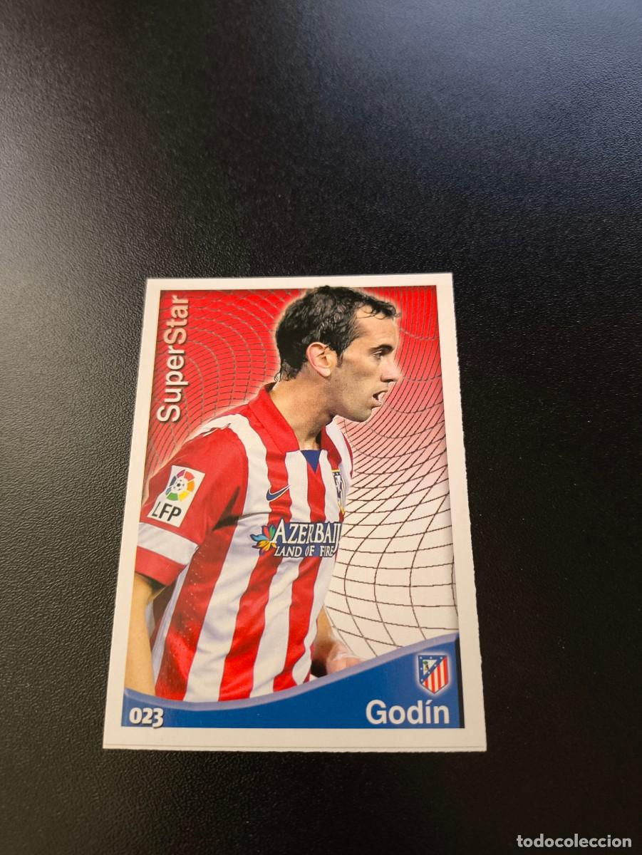 Cromos de Futebol: 23 God&iacute;n SUPERSTAR MATE ATLETICO DE MADRID MUNDICROMO LIGA 2014 2015 14 15 NO PANINI ESTE