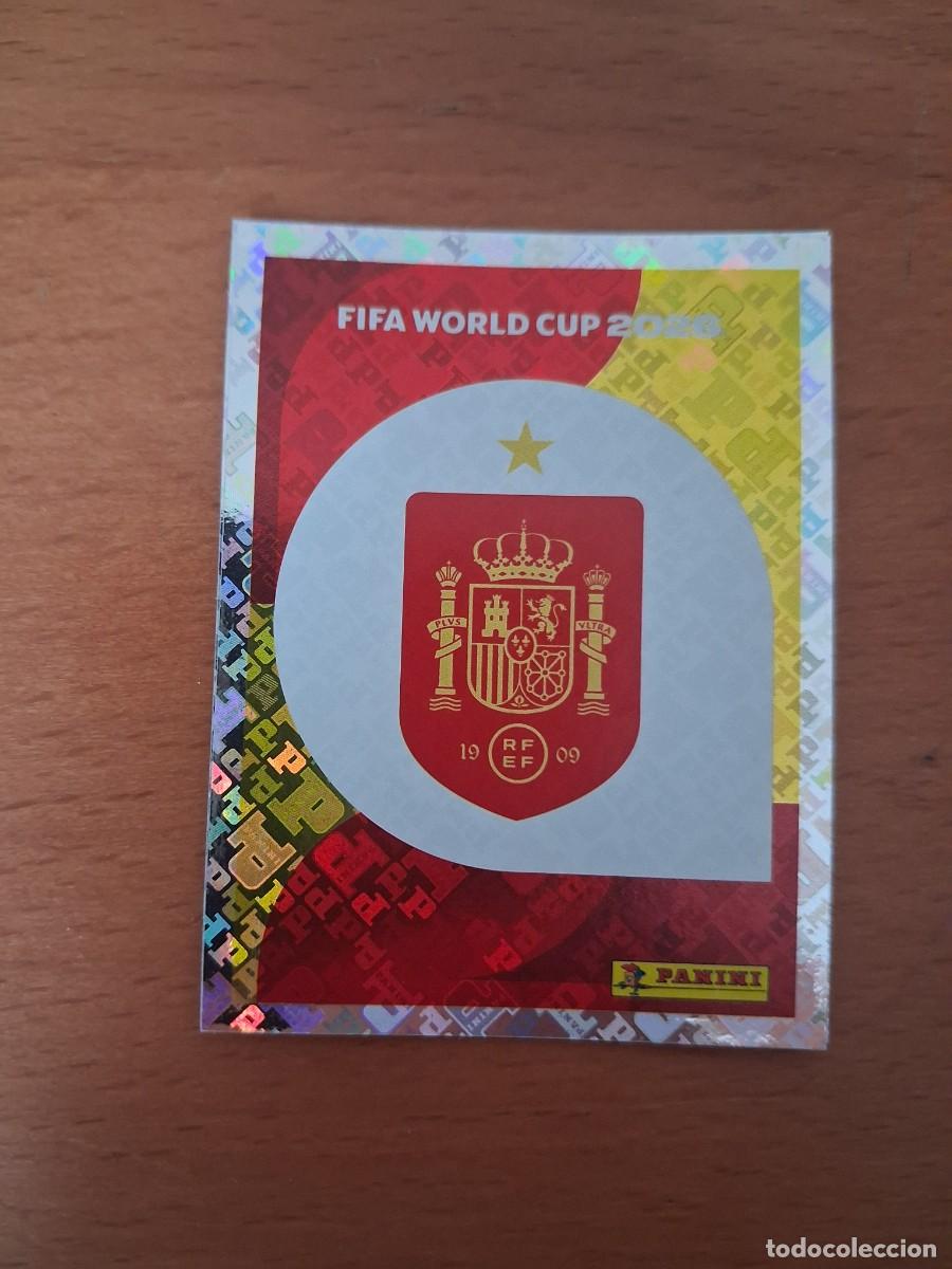 Cromos de Futebol: Fifa World Cup 26 Mundial 2026 ESP 1 Espa&ntilde;a Escudo Logo