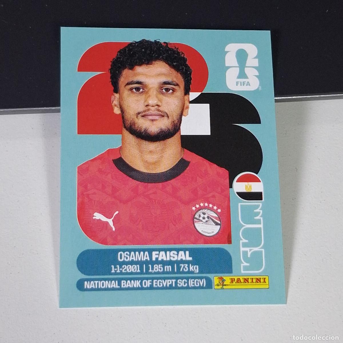 Cromos de F&uacute;tbol: B2 EGY16 OSAMA FAISAL 16 EGYPTO EGYPT EGY MUNDIAL FIFA WORLD CUP 2026 STICKER PANINI