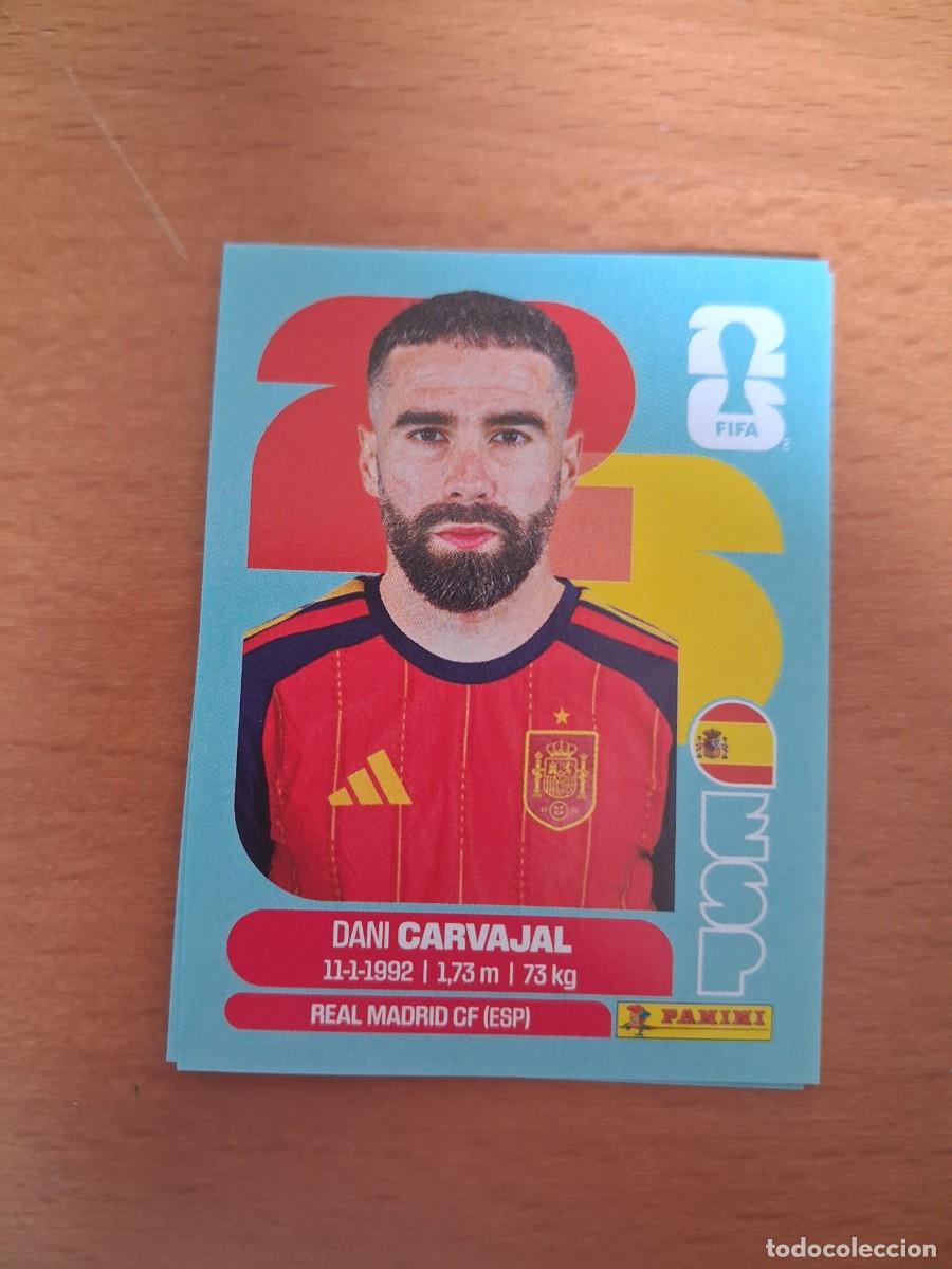 Cromos de F&uacute;tbol: Fifa World Cup 26 Mundial 2026 ESP 7 Espa&ntilde;a Dani Carvajal