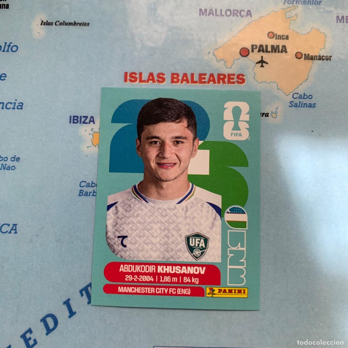 Cromos de F&uacute;tbol: Uzbekist&aacute;n n&uacute;mero 9 cromo panini Mundial Fifa World Cup 2026