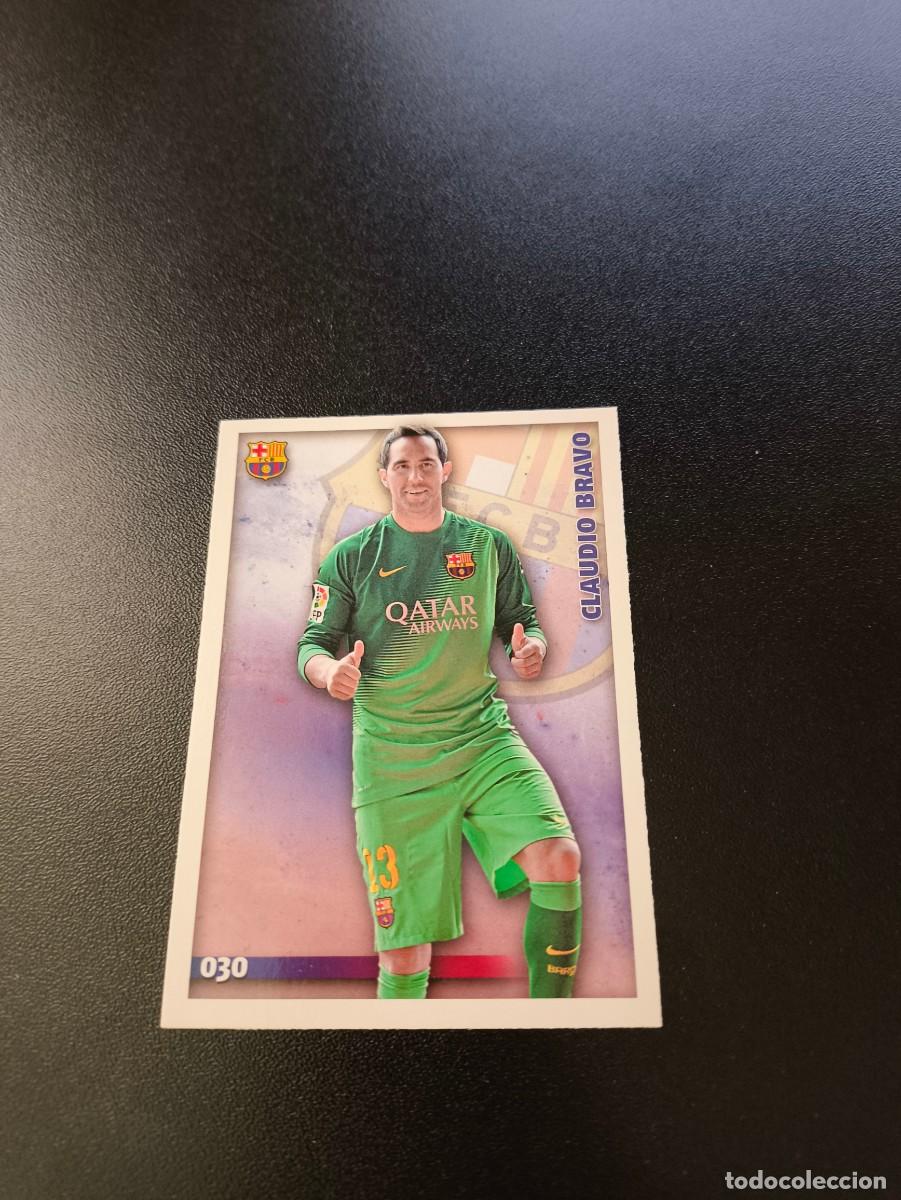 Cromos de F&uacute;tbol: 30 Claudio Bravo BARCELONA MUNDICROMO LIGA 2014 2015 14 15 NO PANINI ESTE