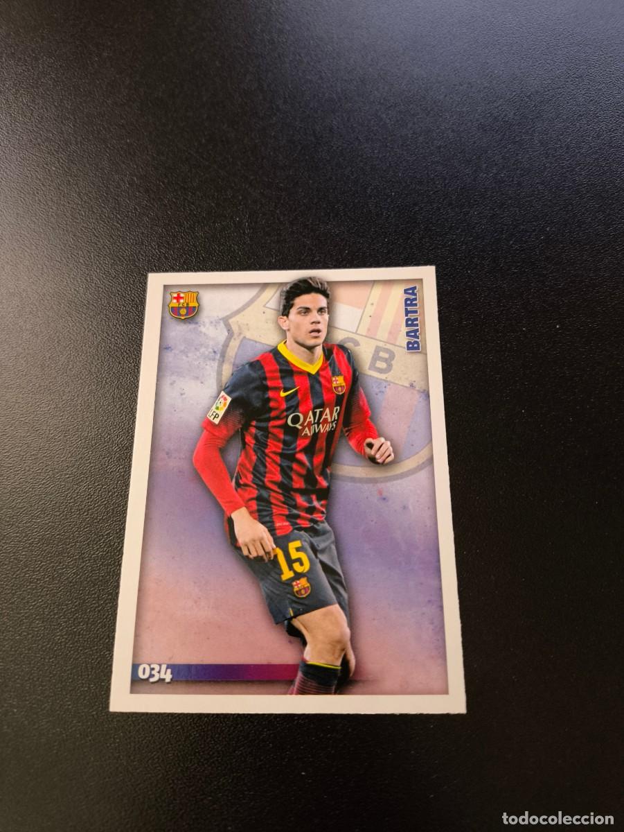 Cromos de F&uacute;tbol: 34 Bartra BARCELONA MUNDICROMO LIGA 2014 2015 14 15 NO PANINI ESTE