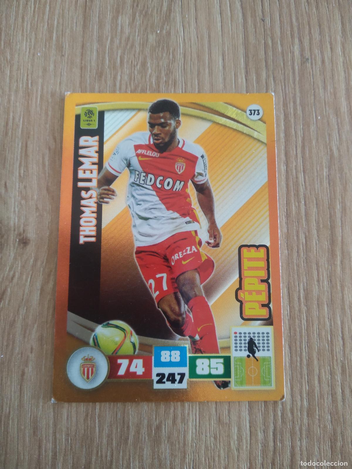 Cromos de F&uacute;tbol: 373 LEMAR MONACO CROMO FUTBOL PANINI LIGA FRANCIA 2016-2017 FOOT LIGUE 1 ADRENALYN 16-17