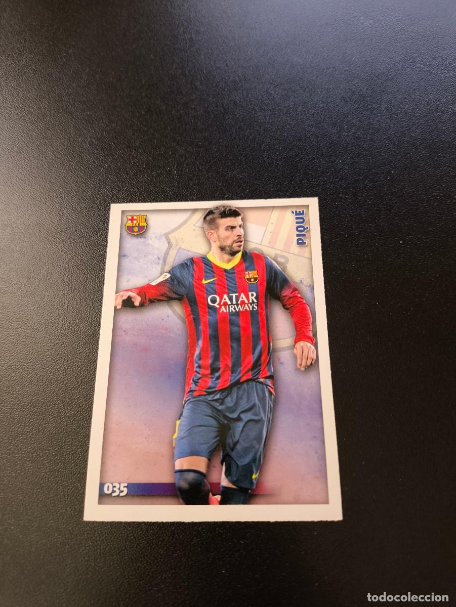 Figurine di Calcio: 35 Piqu&eacute; BARCELONA MUNDICROMO LIGA 2014 2015 14 15 NO PANINI ESTE